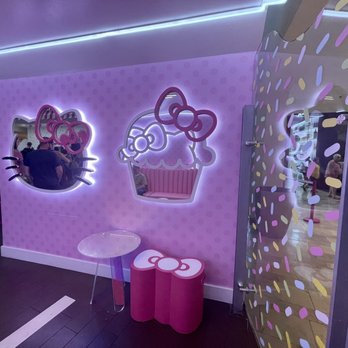Hello Kitty Cafe - Small seating area inside - Themed Cafes Near Me - Las Vegas, Nevada