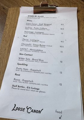 Menu photo 1 Loose Cannon Dublin, D Menu photo 1 Loose Cannon Dublin, D