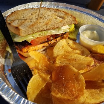 Boathouse Bar & Grill - Blackened Salmon BLT - Bars Near Me - Belmar, New Jersey Boathouse Bar & Grill - Blackened Salmon BLT - Bars Near Me - Belmar, New Jersey