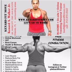 Kenard Fit Move - Orlando personal trainer, boot camps, online, in home