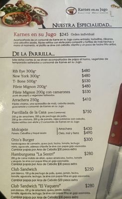 Menu photo 4 Karnes en Su Jugo Tijuana, BCN Menu photo 4 Karnes en Su Jugo Tijuana, BCN