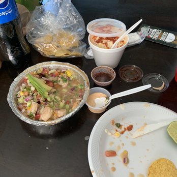 Ceviche Ria - Ceviche & elote. Wonderful taste - Mexican Near Me - Tomball, Texas