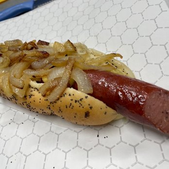 Stefono’s Sapori D’ Italia - Foot-long dog envy? What's da matter U? The John Gotti dog. - Hot Dogs Near Me - Nipomo, California