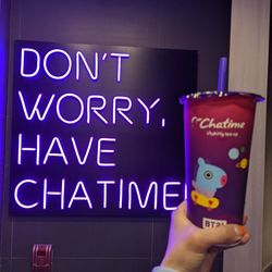 Chatime - BT21 cups still going strong
