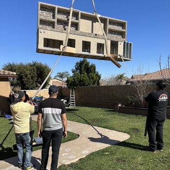 Corona BBQ Islands - Getting over the wall - Outdoor Furniture Stores Near Me - Corona, California