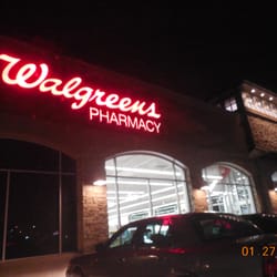 Walgreens - Beautifully lit up at night.