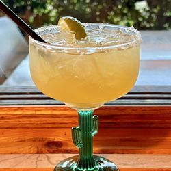 Cadillac Margarita. Bold, citrusy, and complex with notes of oak, vanilla, and orange zest.