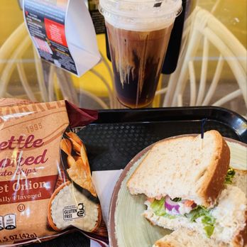 Java Jive - Chicken Salad Sandwich with a Cold Brew - Coffee & Tea Near Me - Hannibal, Missouri Java Jive - Chicken Salad Sandwich with a Cold Brew - Coffee & Tea Near Me - Hannibal, Missouri