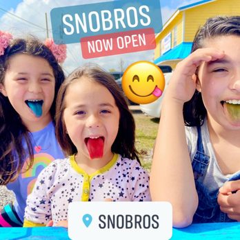 Snobros - a group of young girls posing for a picture - Shaved Ice Near Me - Ocean Springs, Mississippi Snobros - a group of young girls posing for a picture - Shaved Ice Near Me - Ocean Springs, Mississippi