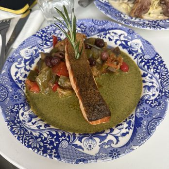 Maison Provence - Salmon Filet Provencal - French Near Me - Brooklyn, New York