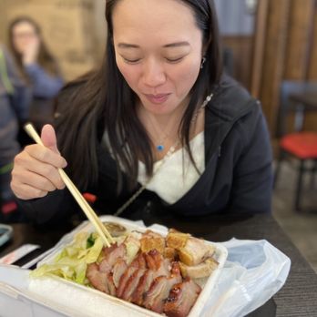 Chung Wang BBQ - Roast pork and Char sui combo - Barbeque Near Me - Katy, Texas