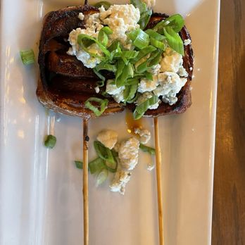 Eclipse di Luna - Alpharetta - Bacon wrapped dates and chorizo with blue cheese - Wine Bars Near Me - Alpharetta, Georgia Eclipse di Luna - Alpharetta - Bacon wrapped dates and chorizo with blue cheese - Wine Bars Near Me - Alpharetta, Georgia