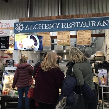 Alchemy Restaurant - The restaurant location, menu display, and people - Venezuelan Near Me - Prospect, Kentucky