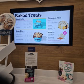 Cinnabon - Menu - Desserts Near Me - Coral Springs, Florida