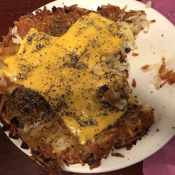 Feathers Nest - Oops! Too excited to try them before snapping a photo. Crispy Hashbrowns - New American Near Me - Ward, South Dakota