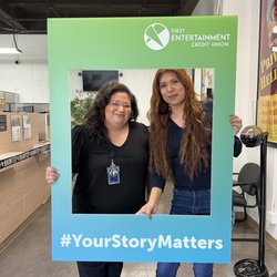 First Entertainment Credit Union - These ladies are so friendly and very helpful. It's so convenient for me to have the bank right by my office.