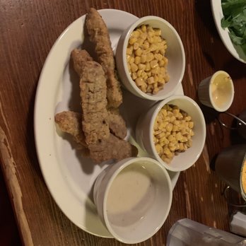 McBrides Land & Cattle - Lunch Special Steak Fingers with Corn. - Steakhouses Near Me - Wichita Falls, Texas