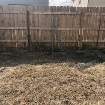 Pro Dryer Vent Cleaning - More removal of the old fence. Notice the weeds that were so hard to remove before are now easily accessed. - Air Duct Cleaning Near Me Pro Dryer Vent Cleaning - More removal of the old fence. Notice the weeds that were so hard to remove before are now easily accessed. - Air Duct Cleaning Near Me