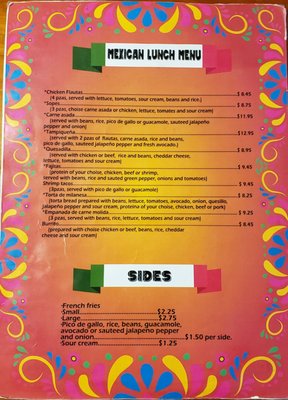 Menu photo 1 Mi Pueblito Eagleswood, NJ