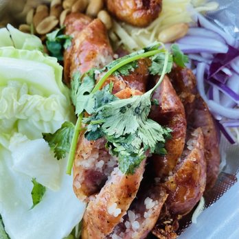 LucKi Thai Bistro - Issan Sausage. - Thai Near Me - Las Vegas, Nevada LucKi Thai Bistro - Issan Sausage. - Thai Near Me - Las Vegas, Nevada
