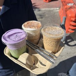 Caffeinated=happy :)