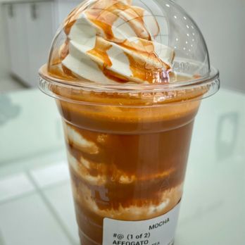 Mocha - Milk based Thai Tea Affogato was also good! - Ice Cream & Frozen Yogurt Near Me - Aurora, Colorado