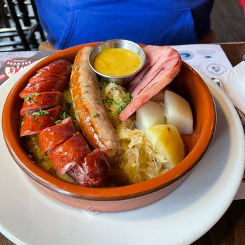 The 3 Brewers - Sauerkraut entree with plenty of protein - Pubs Near Me - Oakville, Ontario The 3 Brewers - Sauerkraut entree with plenty of protein - Pubs Near Me - Oakville, Ontario