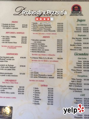 Menu photo 7 Rolandi's Pizzería Isla Mujeres, ROO Menu photo 7 Rolandi's Pizzería Isla Mujeres, ROO
