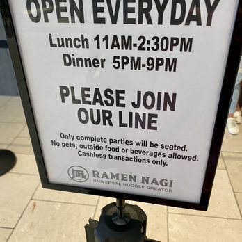 Ramen Nagi - Recommend coming before opening for first seating - Ramen Near Me - Arcadia, California Ramen Nagi - Recommend coming before opening for first seating - Ramen Near Me - Arcadia, California