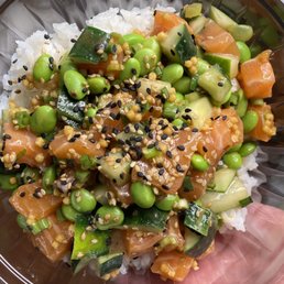Salmon bowl