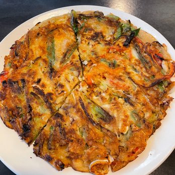 Stone Korean Restaurant - Seafood pancake - amazing! - Korean Near Me - Bothell, Washington Stone Korean Restaurant - Seafood pancake - amazing! - Korean Near Me - Bothell, Washington