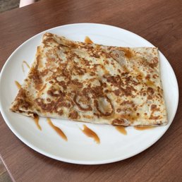 Caramelised Apple Crepe