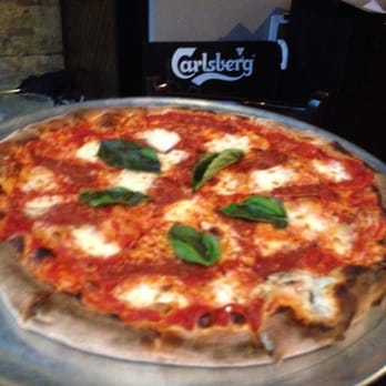 Pizzeria Serio - Margherita pizza with hot sopressata - Pizza Near Me - Chicago, Illinois