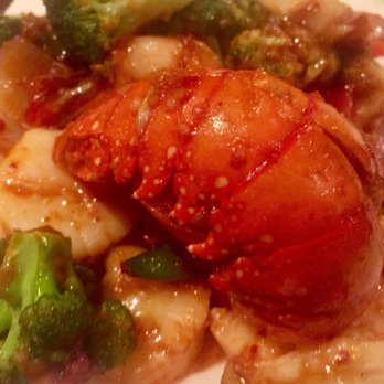 Panda Pavilion - Imperial Seafood Combination. Lobster, scallops and shrimp with veggies in a spicy sauce! - Chinese Near Me - Greenwich, Connecticut