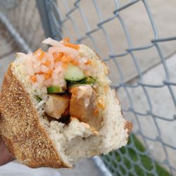 Hanco's - Vegetarian "chicken" banh mi