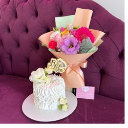 Flores de Oaxaca - Birthday flowers + cake !