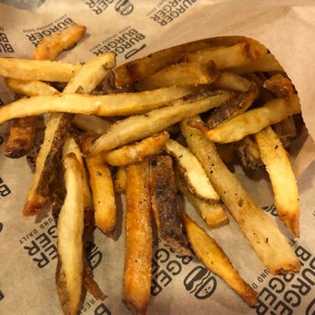 Burger Burger - Salty fries, but my kids still ate it. - Burgers Near Me - Bloomington, Minnesota
