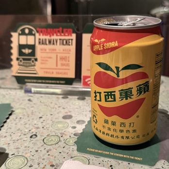 Traveler - Apple Sidra Soda - Asian Fusion Near Me - New York, New York