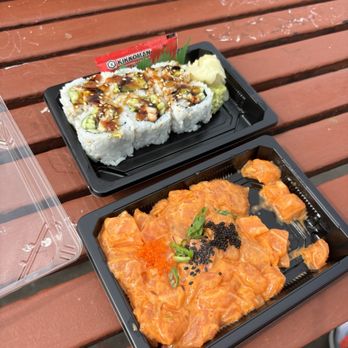 Basa Seafood Express - Unagi roll and Spicy Salmon Poke - Seafood Near Me - San Francisco, California Basa Seafood Express - Unagi roll and Spicy Salmon Poke - Seafood Near Me - San Francisco, California
