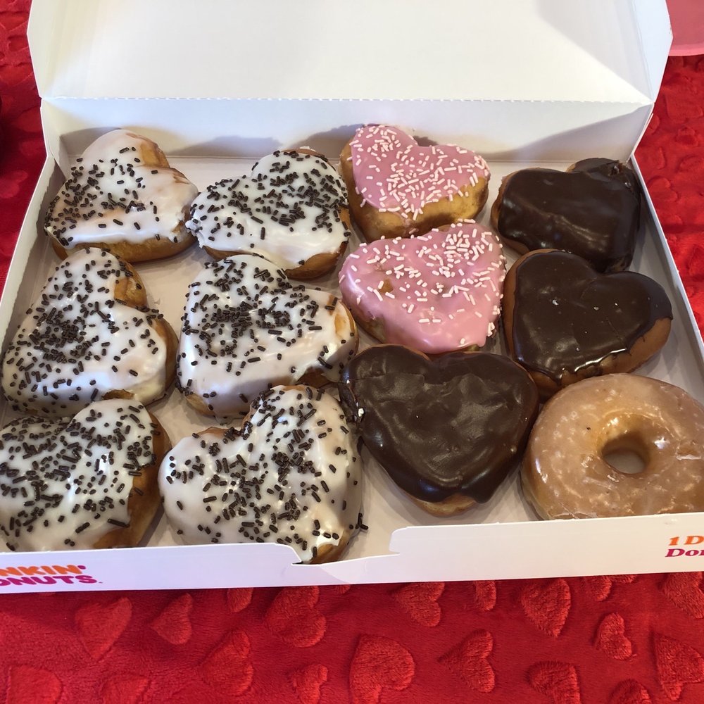 Dunkin' - Valentine's Day Heart Shaped Donuts! - Donuts Near Me - Somerset, Kentucky Dunkin' - Valentine's Day Heart Shaped Donuts! - Donuts Near Me - Somerset, Kentucky