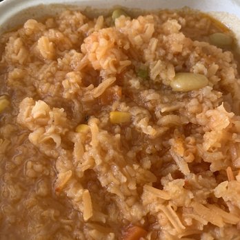 Borreguitas Bar Express - Soo if you're trying their rice for the first time, it does come  soupy and mushy... it grew on me so I like it now lol - Mexican Near Me - Pomona, California
