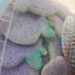 Sion's Bakery - Sugar cookies shaped like apples
