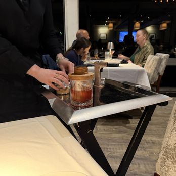 Skates On The Bay - Smoked bourbon - Seafood Near Me - Berkeley, California