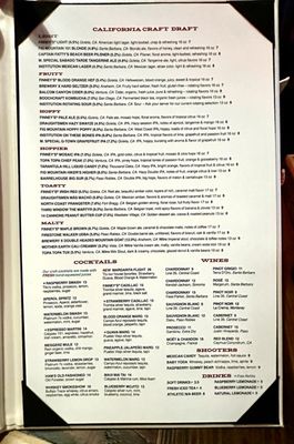 Menu photo 7 Finney's Crafthouse - Goleta Goleta, CA Menu photo 7 Finney's Crafthouse - Goleta Goleta, CA