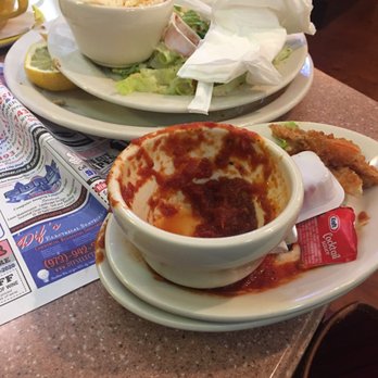 Nevada Diner Restaurant - This sat on the table for 11 minutes before someone decided to take it off. - Diners Near Me - Bloomfield, New Jersey