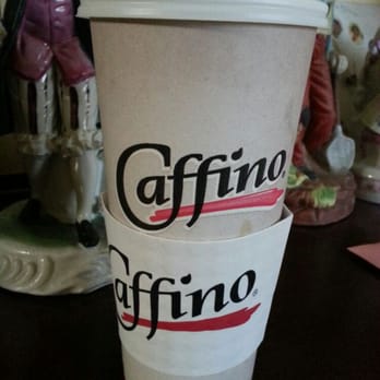 Caffino Cup - Large is huge! This one is a vanilla latte - Coffee & Tea Near Me - Milpitas, California