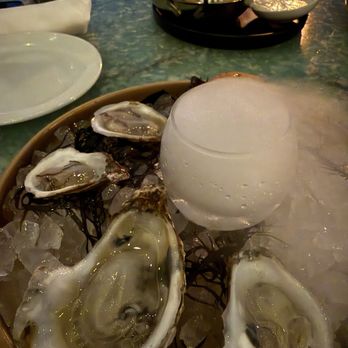 Rusty Pelican - Miami - Chilled Seasonal Oysters - Seafood Near Me - Key Biscayne, Florida