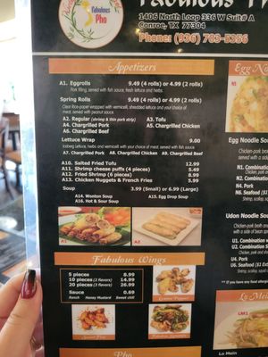 Menu photo 5 Fabulous Pho Conroe, TX Menu photo 5 Fabulous Pho Conroe, TX