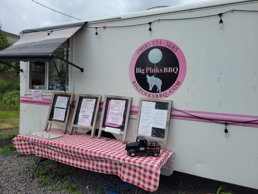 big pink bbq