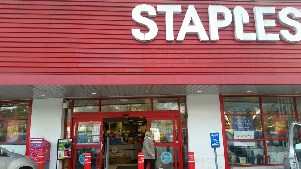 STAPLES CAPILANO 18 Reviews 1999 Marine Drive, North Vancouver
